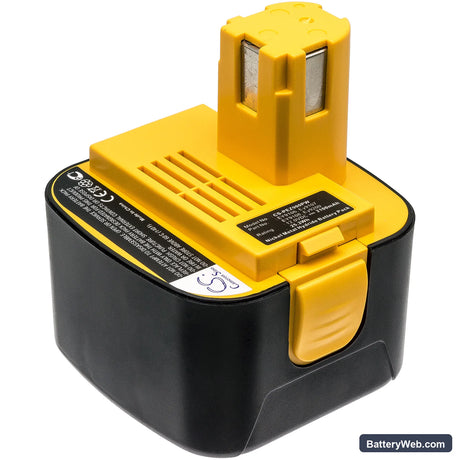 Panasonic EY6107 Replacement Battery, 12V, 2100mAh, Ni-MH 1