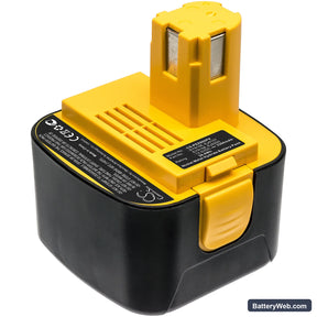 Panasonic EY6107 Replacement Battery, 12V, 3300mAh, Ni-MH 1