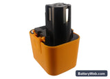 Panasonic EY3653 Replacement Battery, 7.2V, 2100mAh, Ni-MH 4