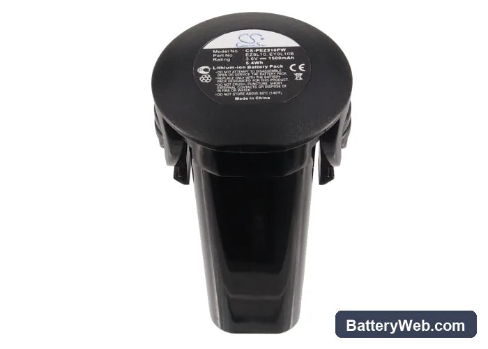 Panasonic EY7410LA1C Replacement Battery, 3.6V, 1500mAh, Li-ion 3
