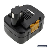 Panasonic EY3530FQMKW Replacement Battery, 15.6V, 3300mAh, Ni-MH 2