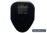 Panasonic EZ571 Replacement Battery, 9.6V, 2100mAh, Ni-MH 5