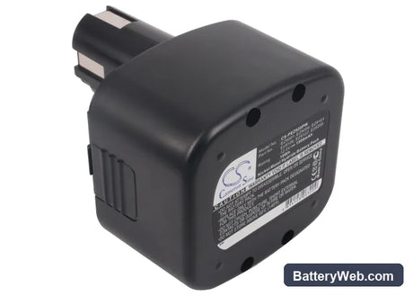 Panasonic EZ3570 Replacement Battery, 12V, 1500mAh, Ni-MH 4