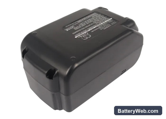 Panasonic EY3760B Replacement Battery, 21.6V, 4000mAh, Li-ion 3