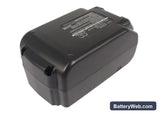 Panasonic EY3760B Replacement Battery, 21.6V, 4000mAh, Li-ion 3