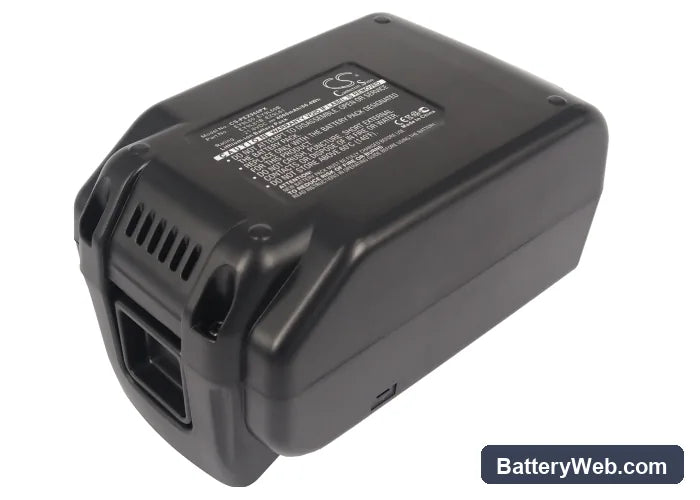 Panasonic EY3760B Replacement Battery, 21.6V, 4000mAh, Li-ion 4