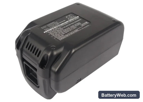 Panasonic EY3760B Replacement Battery, 21.6V, 4000mAh, Li-ion 4
