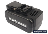Panasonic EY7880 Replacement Battery, 28.8V, 2000mAh, Li-ion 1