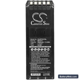 Fluke 741 Replacement Battery, 7.2V, 2200mAh, Ni-MH 3