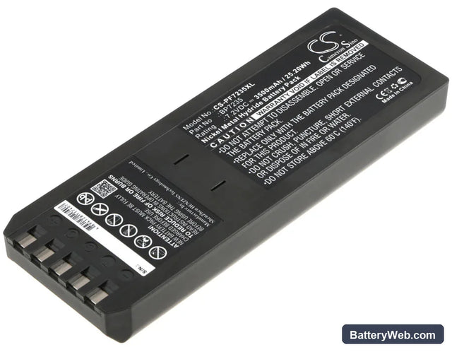 Fluke 700 Calibrator Replacement Battery, 7.2V, 3500mAh, Ni-MH 1