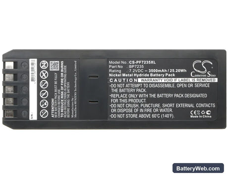 Fluke 700 Calibrator Replacement Battery, 7.2V, 3500mAh, Ni-MH 5