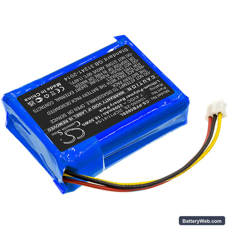 Philips Fidelio B5 Replacement Battery, 7.4V, 2500mAh, Li-Polymer 2