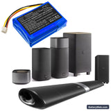 Philips Fidelio B5 Replacement Battery, 7.4V, 2500mAh, Li-Polymer 5