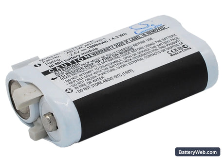 Flip Ultra 2nd Generation Replacement Battery, 2.4V, 1800mAh, Ni-MH 1