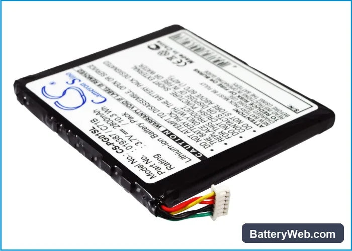 Pogo Tech Replacement Battery, 3.7V, 2800mAh, Li-ion 1