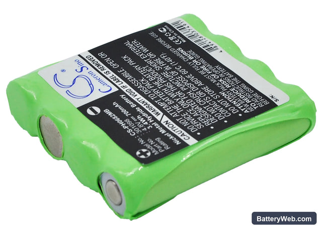 Philips CE0682 Replacement Battery, 4.8V, 700mAh, Ni-MH 1