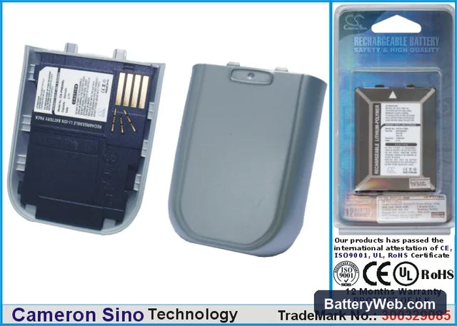 Philips P820 Replacement Battery, 3.7V, 700mAh, Li-ion 1