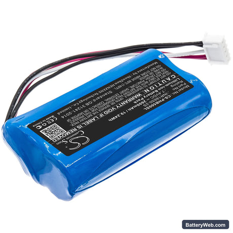 Philips SBOQBOX Replacement Battery, 7.4V, 2600mAh, Li-ion 2