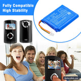 Philips ESee CAM101BL/00 Replacement Battery, 3.7V, 700mAh, Li-ion 6