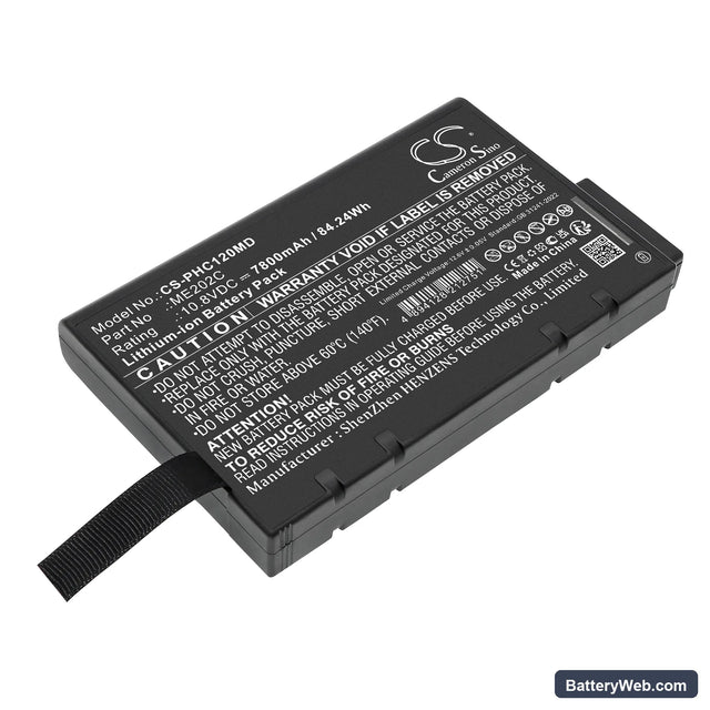 Philips Efficia CM10 Replacement Battery, 10.8V, 7800mAh, Li-ion 1