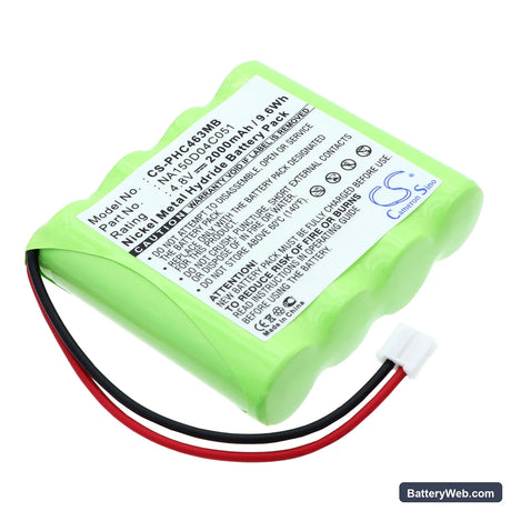 CHICCO NC3000 Replacement Battery, 4.8V, 2000mAh, Ni-MH 1