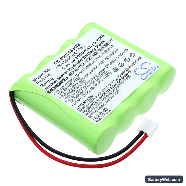 CHICCO NC3000 Replacement Battery, 4.8V, 2000mAh, Ni-MH 1