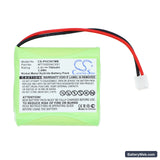 Philips SBC-EB4880 A1507 Replacement Battery, 4.8V, 700mAh, Ni-MH 3