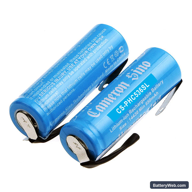 Philips SC5360 Replacement Battery, 3.7V, 650mAh, Li-ion 1