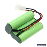 Philips FC6126/01 Replacement Battery, 4.8V, 2000mAh, Ni-MH 2