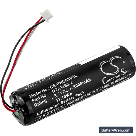 Philips Avent SDC630 Replacement Battery, 3.7V, 3000mAh, Li-ion 1