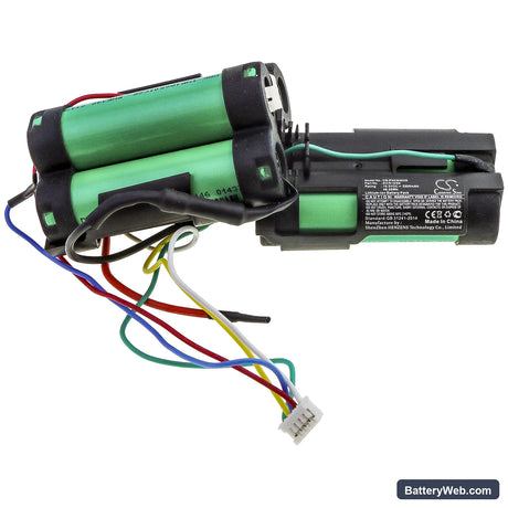 Philips FC6404 Replacement Battery, 18.5V, 2500mAh, Li-ion 3
