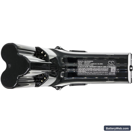 Philips FC6822 Replacement Battery, 25.2V, 2400mAh, Li-ion 5
