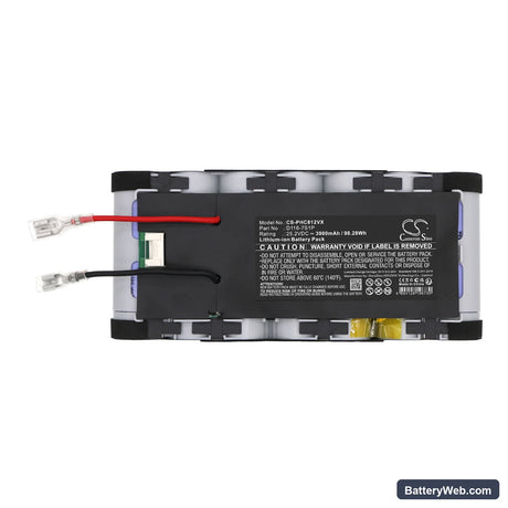 Philips Aqua Plus 8000 Replacement Battery, 25.2V, 3900mAh, Li-ion 3