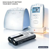 Philips Avent SCD510/75 Replacement Battery, 2.4V, 700mAh, Ni-MH 6