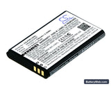 Philips E130 Replacement Battery, 3.7V, 700mAh, Li-ion 1