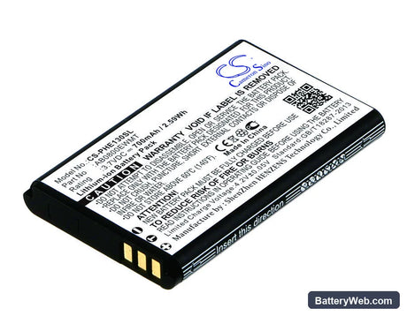 Philips E130 Replacement Battery, 3.7V, 700mAh, Li-ion 1