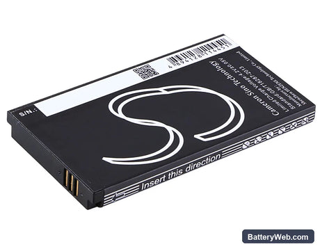 Philips Xenium E180 Replacement Battery, 3.7V, 3000mAh, Li-ion 4