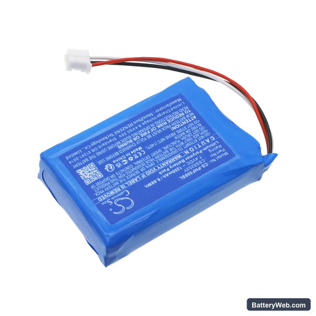 Philips Fidelio F5 Replacement Battery, 7.4V, 1200mAh, Li-Polymer 2