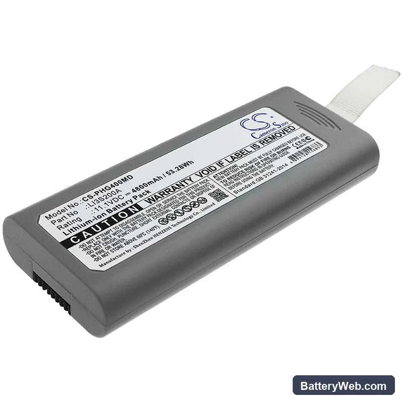 Philips G40 Replacement Battery, 11.1V, 4800mAh, Li-ion 1