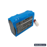 Philips M1722A/B Replacement Battery, 12V, 4500mAh, Sealed Lead Acid 2