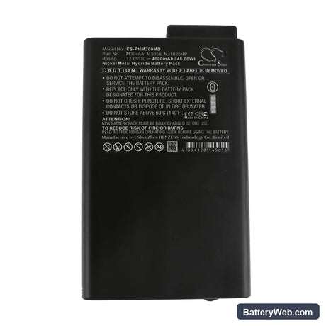 Colin BP-S510 Replacement Battery, 12V, 4000mAh, Ni-MH 5