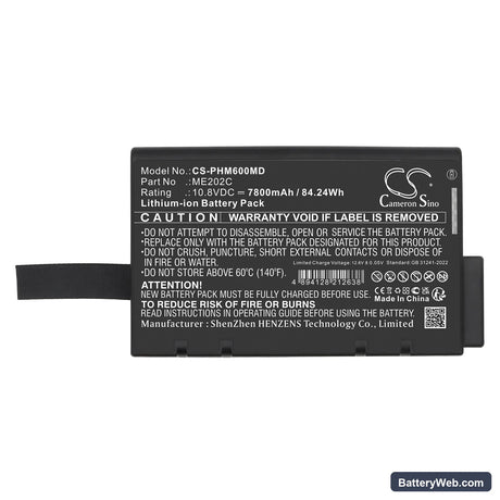 Philips Suresign ( 863283） Replacement Battery, 10.8V, 7800mAh, Li-ion 5