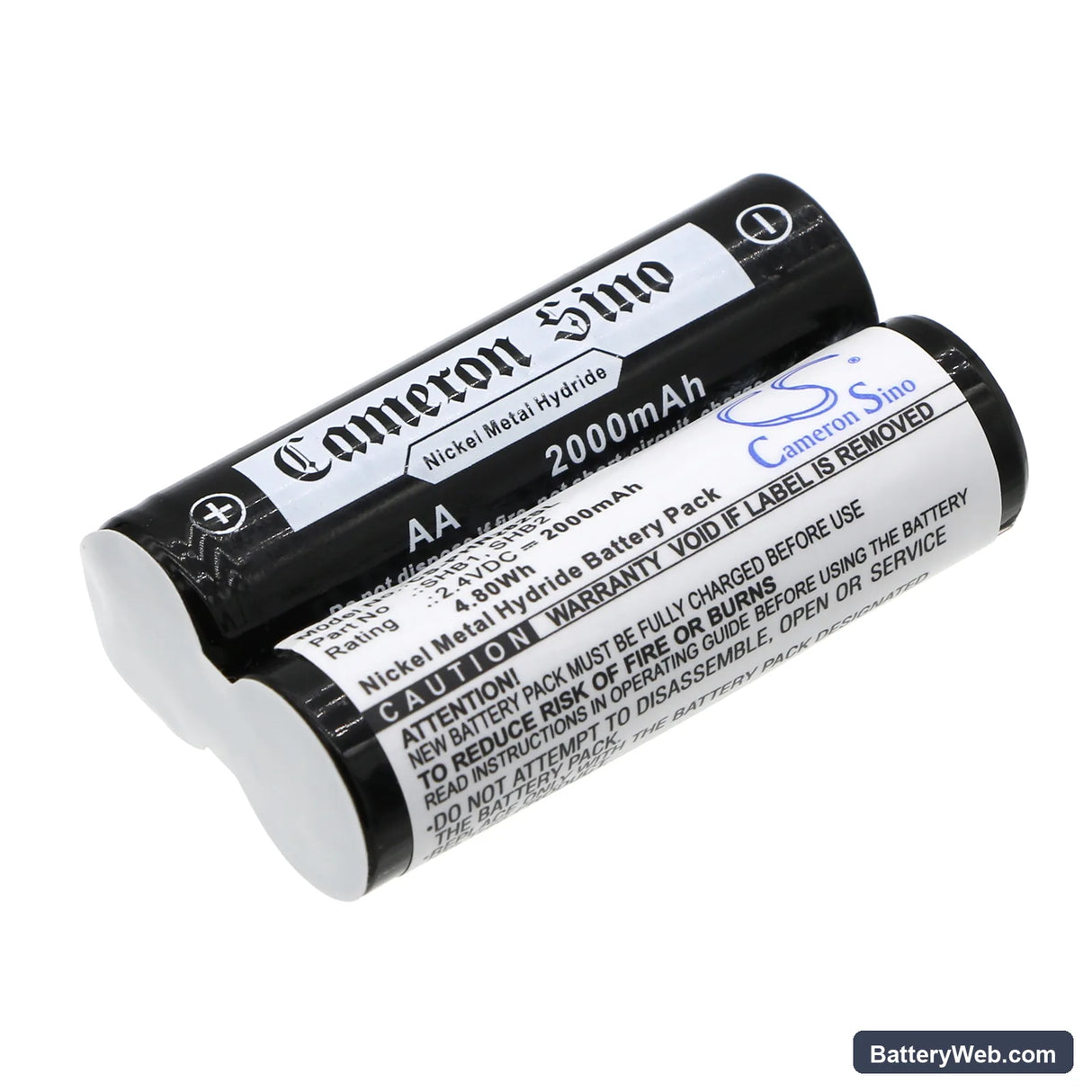 Remington R-9100TLT Replacement Battery, 2.4V, 2000mAh, Ni-MH 1