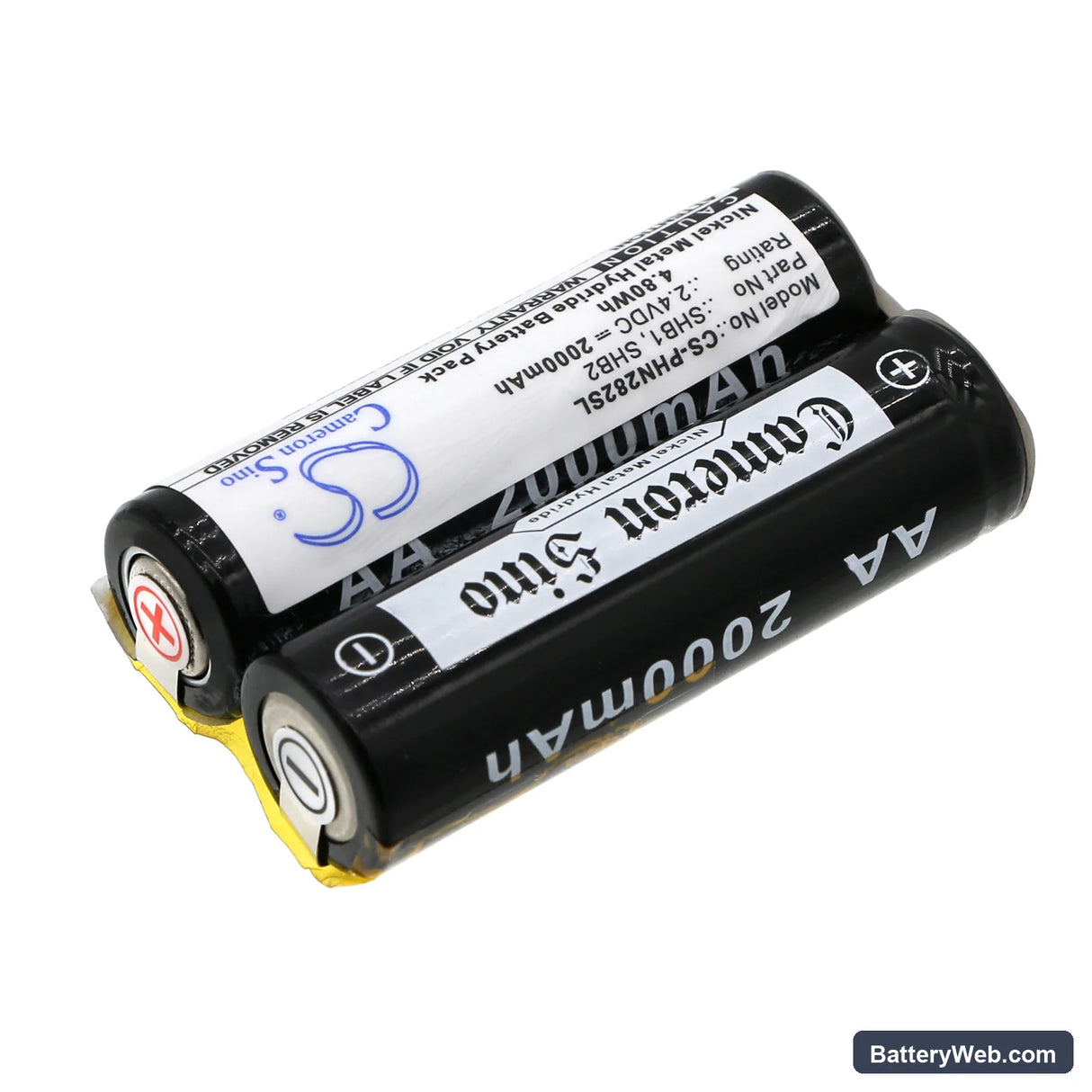 Remington R-9100TLT Replacement Battery, 2.4V, 2000mAh, Ni-MH 2