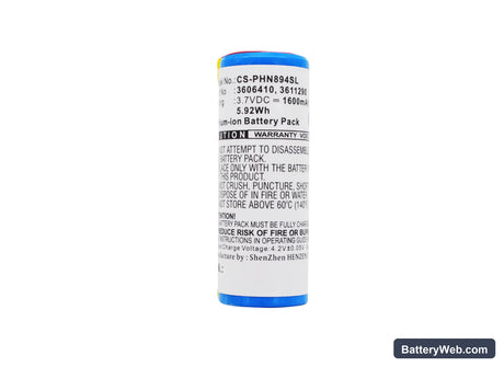 Philips Philips Norelco 8894XL Replacement Battery, 3.7V, 1600mAh, Li-ion 5