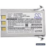 Philips Moniteur Invivo 9065 Replacement Battery, 3.7V, 700mAh, Li-ion 3