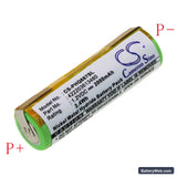 Remington TF600 Replacement Battery, 1.2V, 2000mAh, Ni-MH 1