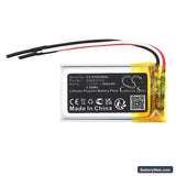 Philips CVR208 Replacement Battery, 3.7V, 240mAh, Li-Polymer 3