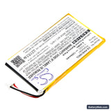 Philips S10A Replacement Battery, 3.7V, 1200mAh, Li-Polymer 2