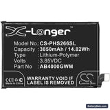 Philips Xenium S266 Replacement Battery, 3.85V, 3850mAh, Li-Polymer 3
